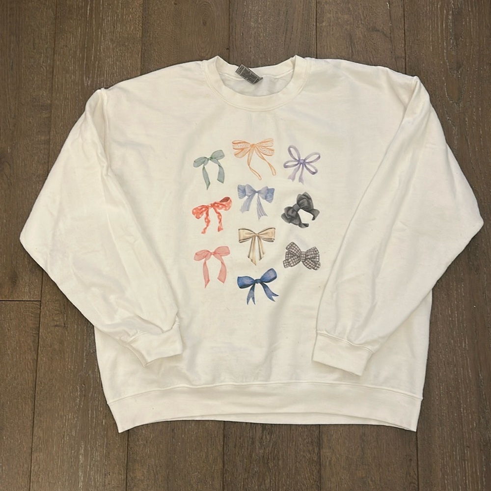 Taylor Swift Eras Bow Sweatshirt
